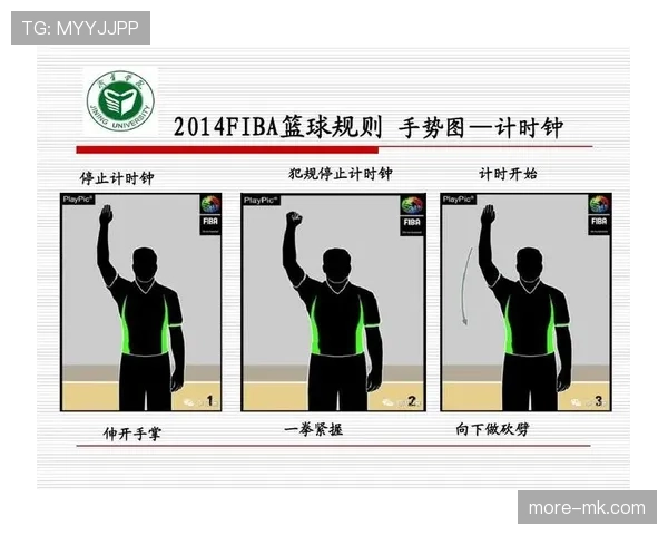 篮球裁判手势的完整图解与解读指南
